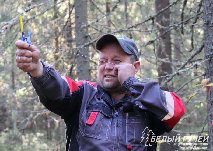 На учебном полигоне